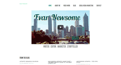 Desktop Screenshot of evannewsome.com